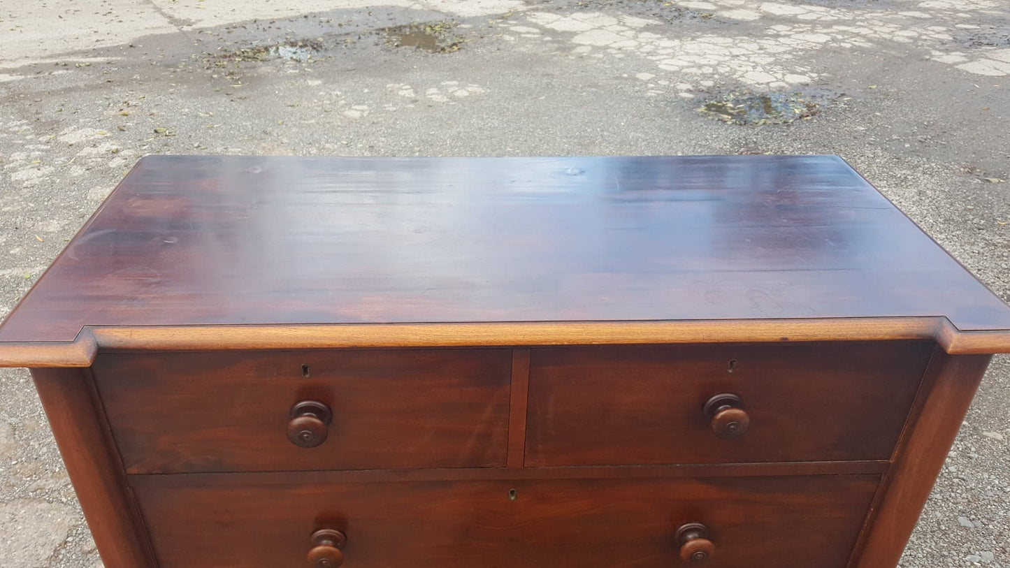 Victorian Column Chest