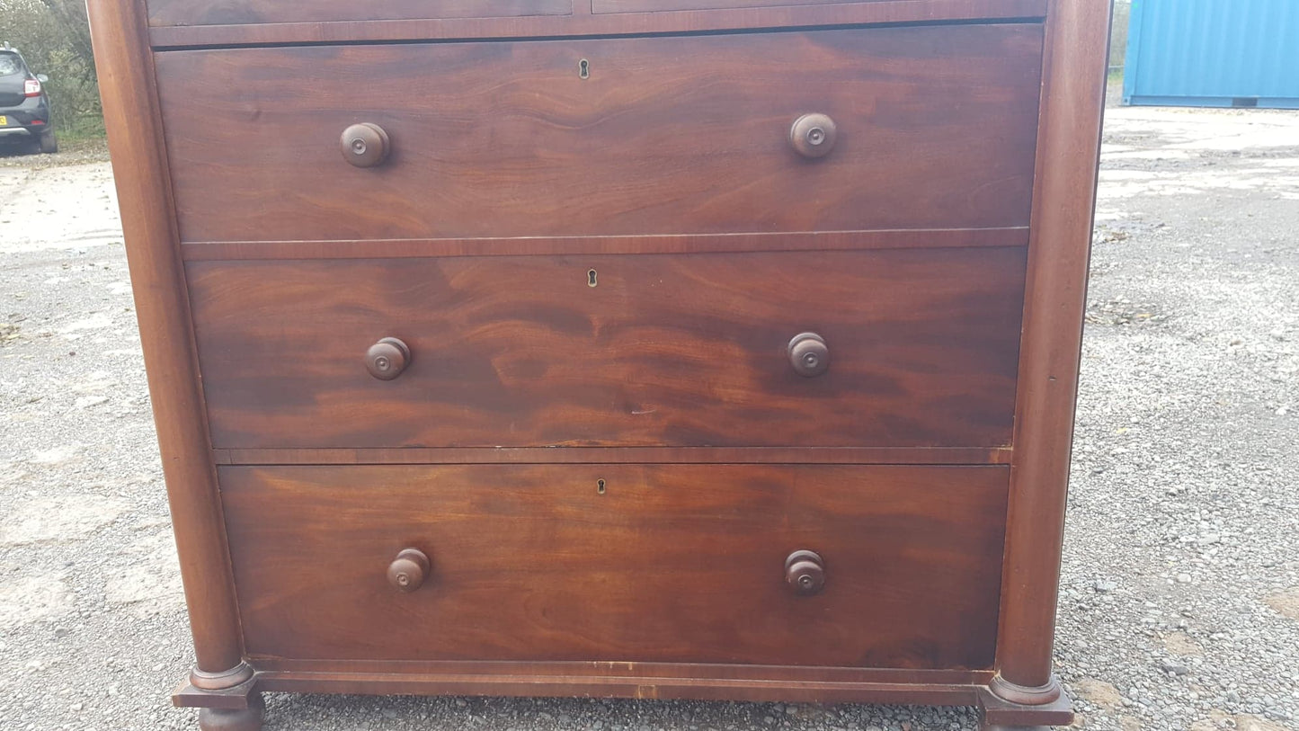 Victorian Column Chest