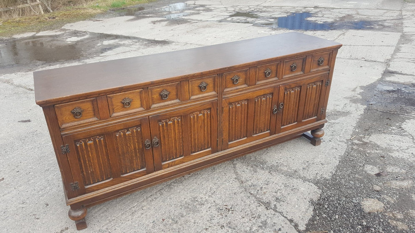 Antique Oak Sideboard