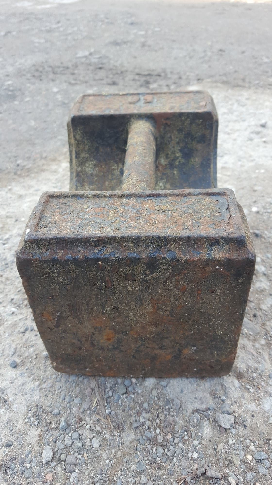 Vintage Cast Iron 6kg Block Weight