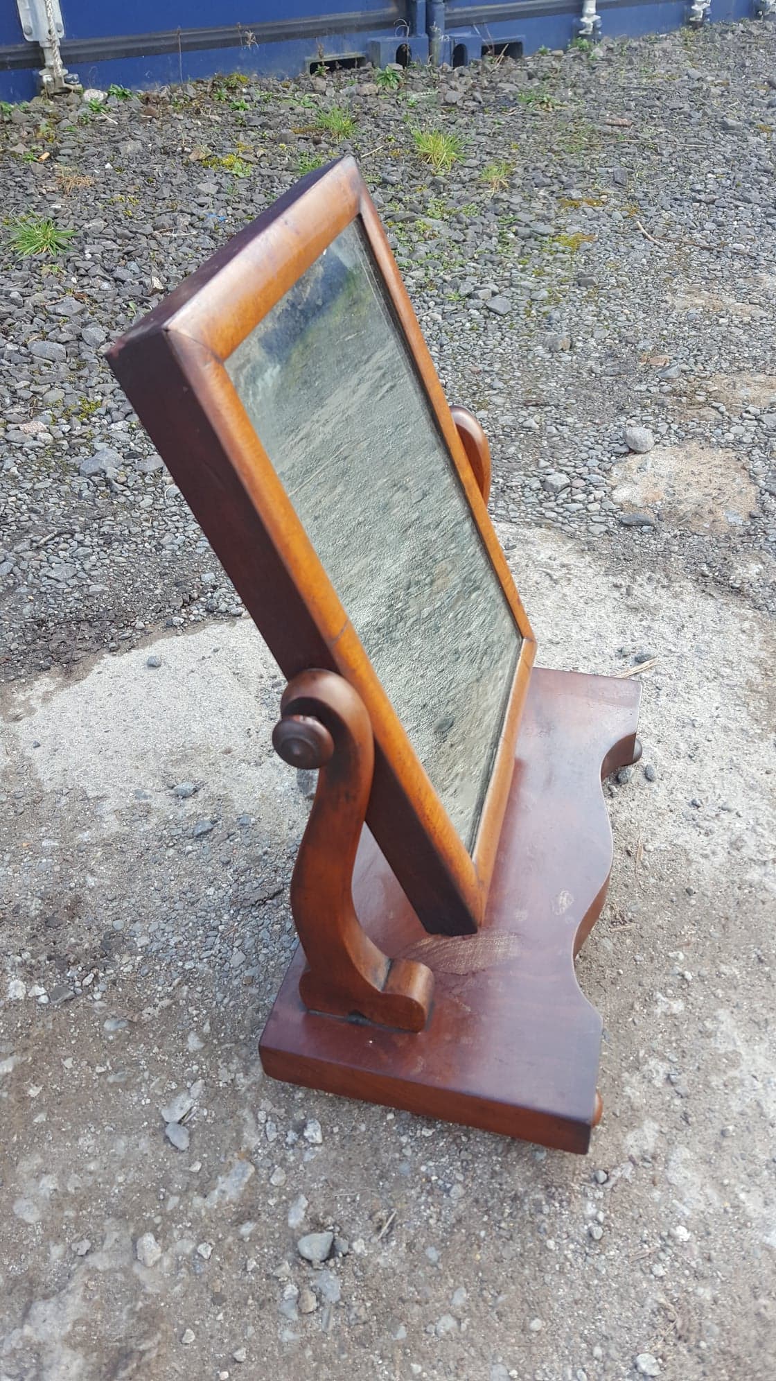 Victorian Mahogany Dressing Table Mirror