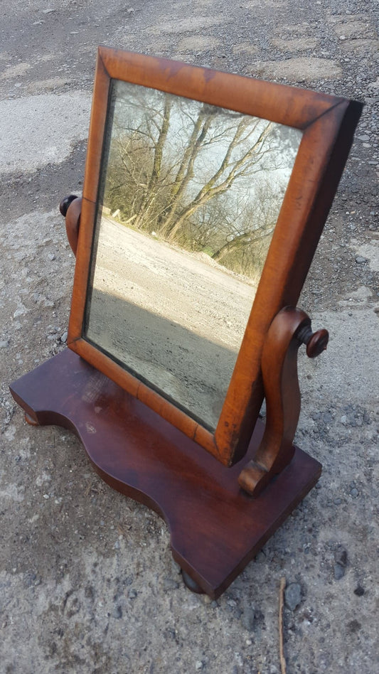 Victorian Mahogany Dressing Table Mirror