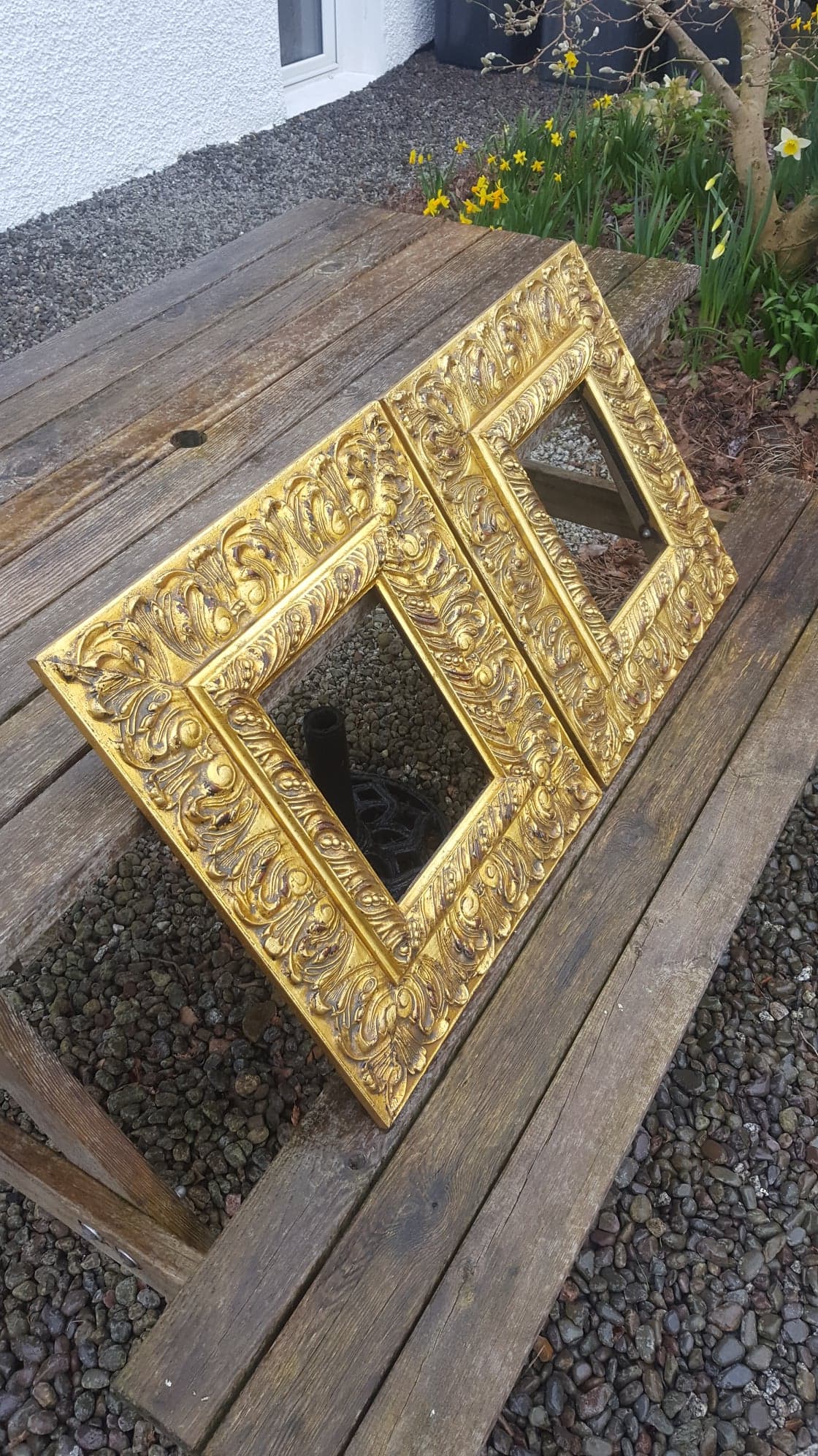 Antique Pair Gilt Frames