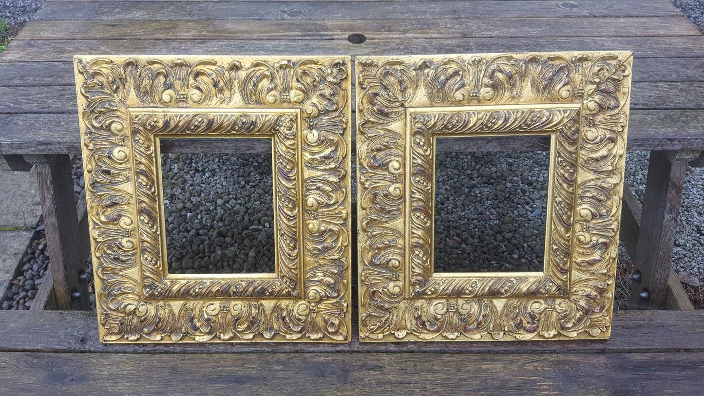 Antique Pair Gilt Frames