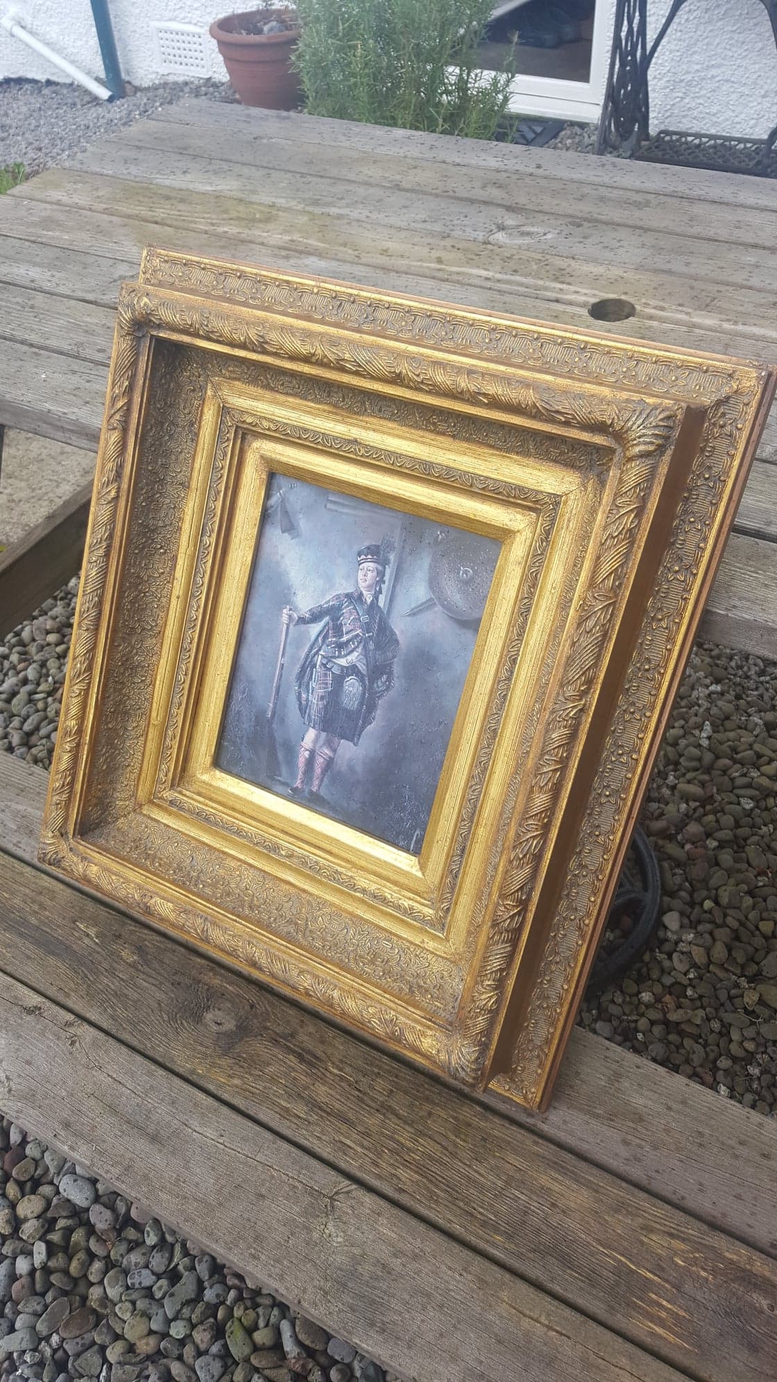 'Robert Burns' Gilt Framed Print