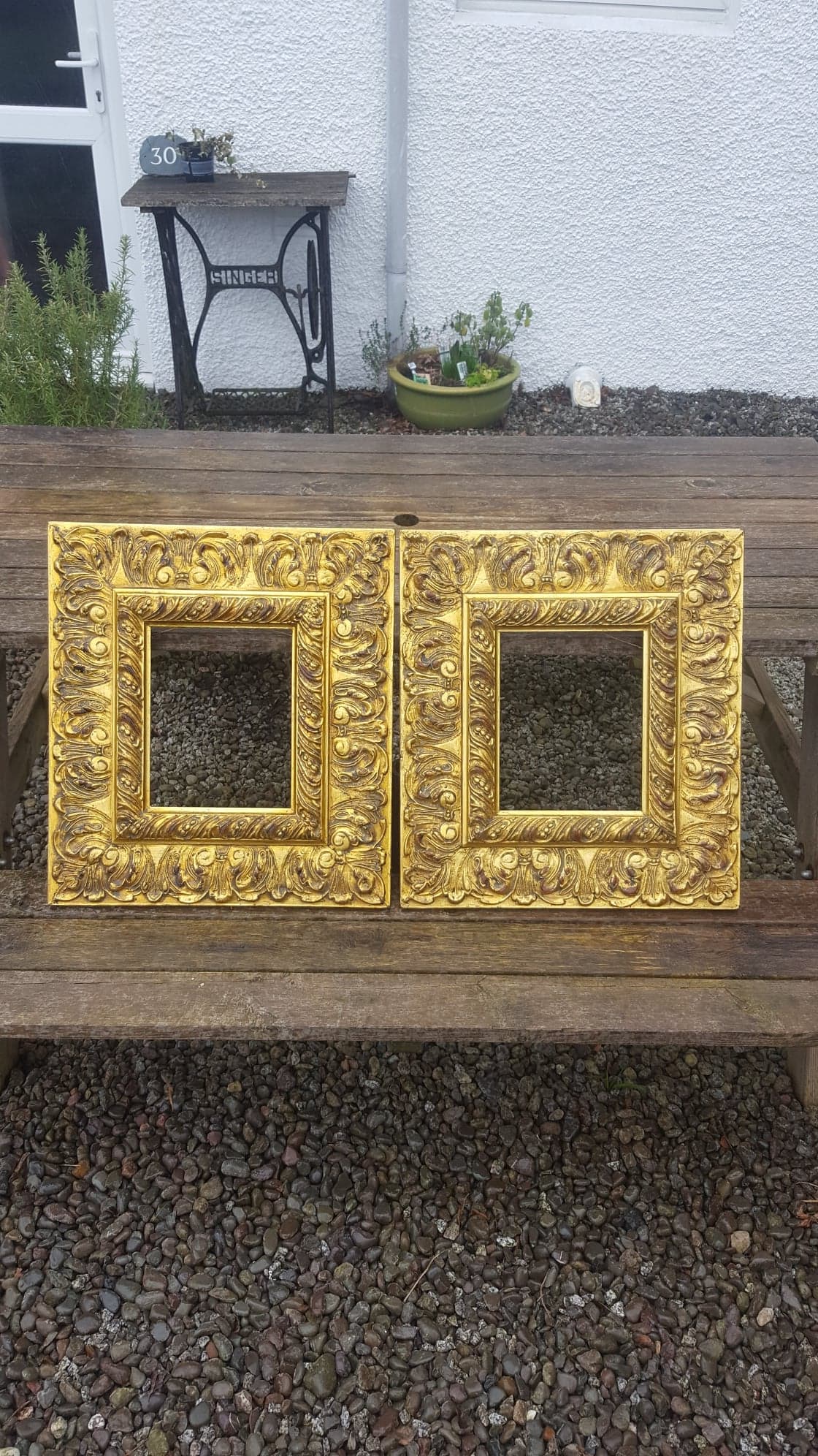 Antique Pair Gilt Frames