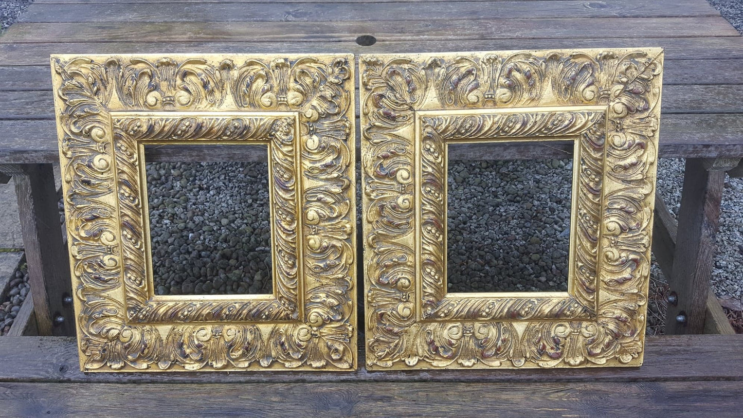 Antique Pair Gilt Frames