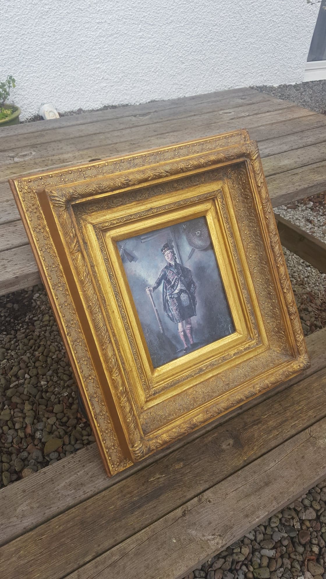 'Robert Burns' Gilt Framed Print