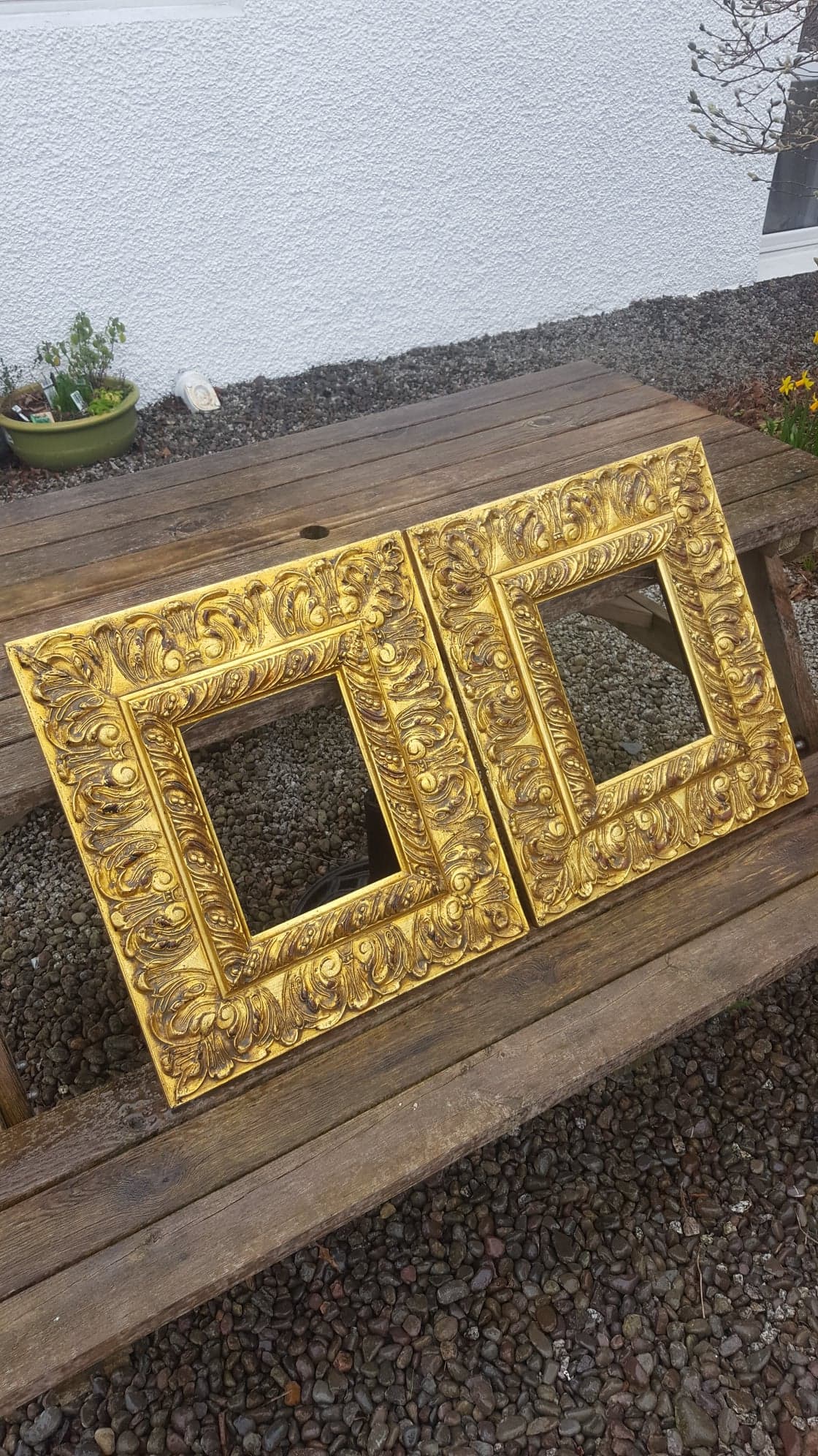 Antique Pair Gilt Frames