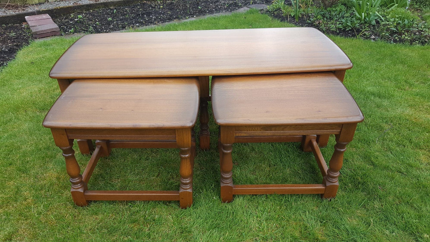 Ercol Coffee Nest of Tables