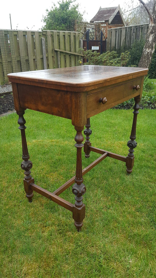 Victorian Walnut Side Table