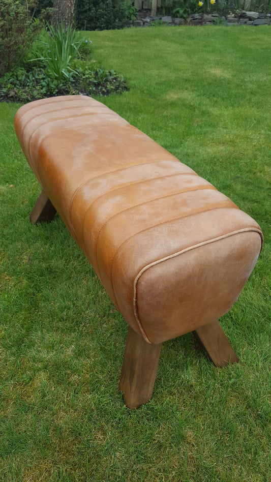 Large Leather Pommel Horse