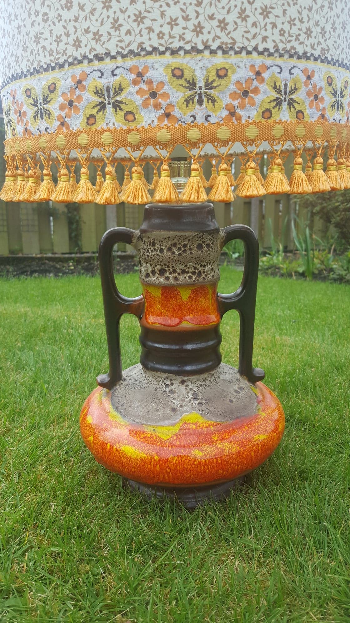 Original 1970s West German Lamp